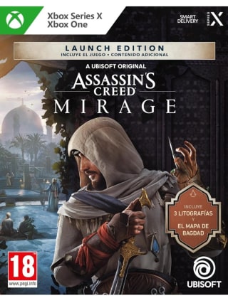 Assassin's Creed Mirage Launch Edition Xbox por 19,99€.