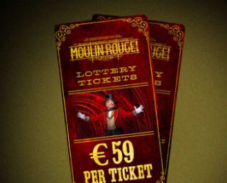 Tickets voor de Musical Moulin Rouge voor €59
