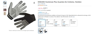 Endura Guantes Hummvee Plus II ciclismo por 17,45€