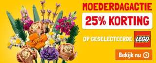 25% korting op verschillende LEGO-sets bij Lobbes