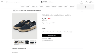 Alpargatas PEPE JEANS Tourist Lace por 9,99€