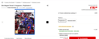 Shin Megami Tensei V: Vengeance voor €19,99 bij de MediaMarkt