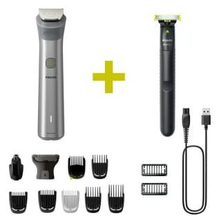 Philips Recortadora de barba 11 en 1 para rostro, por $1,190 | Descuento Bodega Aurrera