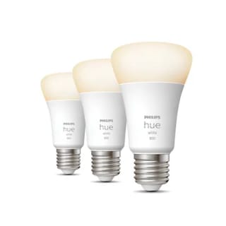 3 Phillips Hue LED lampen warm wit E27 voor €30,39 bij Praxis