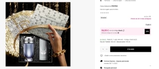 Paco Rabanne Lote regalo Invictus EdT 100ml + Desodorante 150ml por 56€