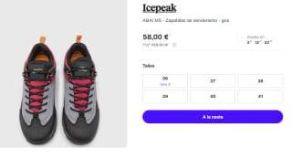 Zapatillas de Trekking de Mujer Icepeak ABAI MS por 58€