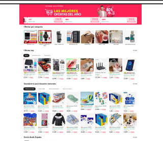 Cupón 100€ Descuento Singles' Day compra mínima 599€ en Aliexpress