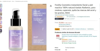 Freshly Cosmetics tratamiento facial 50ml por 28.76€