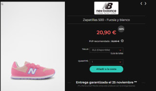 Recopilación zapatillas New Balance desde solo 13,90€