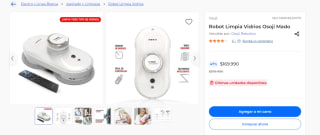 Robot Limpia Vidrios Osoji Mado por $169.990