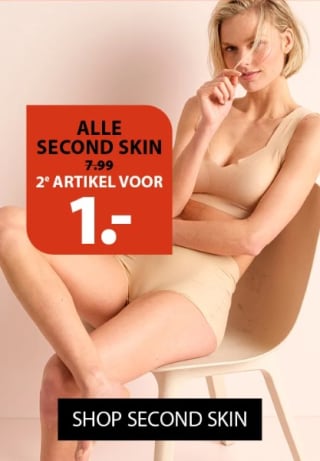 2e artikel €1 op second skin bij terStal
