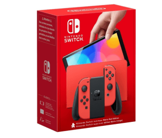 Consola Nintendo SWITCH OLED ROJA Edición Mario por solo 299€