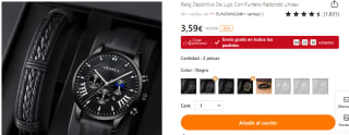 Reloj LED princesa dibujos animados por 1,27€ y Luz De Proyección por 2,87€