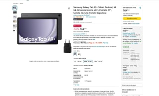 Samsung Galaxy Tab A9+ Tablet Android 64 GB por solo 164,35€