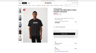 JACK & JONES JJCYBER TEE CREW NECK 5 PACK por 20,39€