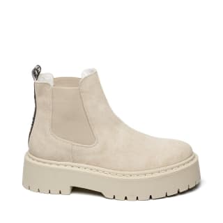 Steve Madden beige Veerle Bootie laarsjes voor €55,99 bij Steve Madden