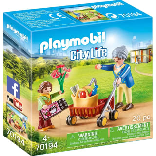 Playmobil Oma met rollator (70194) voor €2,99 bij Intertoys
