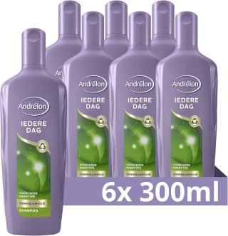 Andrélon Iedere Dag Shampoo - 6 x 300 ml - Voordeelverpakking voor €7,69 met Amazon Prime
