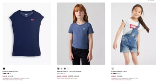50% korting op geselecteerde items in de sale bij Levi's +10% extra korting via de app
