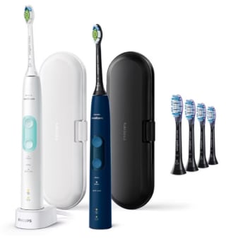 Philips 4500 series HX6851/34 - Sonische tandenborstel - Incl. Opzetborstels voor €119 bij Ibood