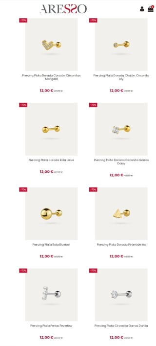 -5% Extra en Joyerías Aresso.