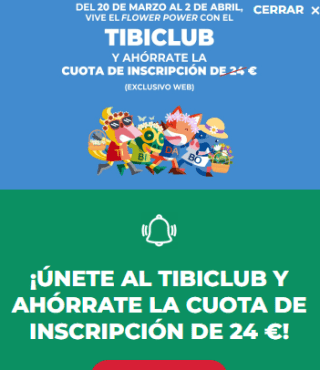 Ahórrate la suscripción de 24€ por unirte al club Tibidabo, bono desde 60€