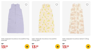 30% korting op rompers, pyjama's en slaapzakken bij Hema