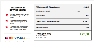Alle Lego bouwsets 2 + 1 gratis bij Kruidvat