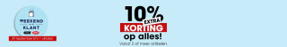 10% korting op alles bij Kwantum