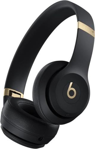 Beats Solo 4 Draadloze Koptelefoon Zwart / Goud voor €112 dmv code met Amazon prime