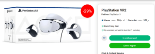 Sony PlayStation VR2 voor €398 bij Nedgame