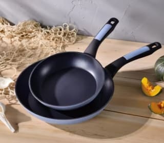 Lote 2 Sartenes Aluminio Forjado Inducción 20cm y 26cm SAN IGNACIO Noia