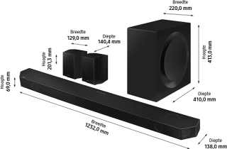 Samsung HW-Q990B/EN soundbar luidspreker voor €769 bij Artandcraft