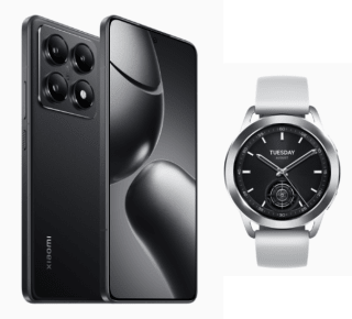 Xiaomi 14T Pro 512GB + Watch S3 por $15,300
