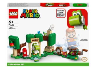 Juguete de Construcción Set de Expansión: Casa-regalo de Yoshi para Pack Inicial LEGO Super Mario por 17,95€.