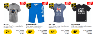 Mega Rebajas hasta 95% descuento en Deporte Outlet productos desde 0,36€