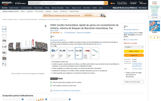 Cordón hemostático rápido goma con revestimiento terileno por 2,93€