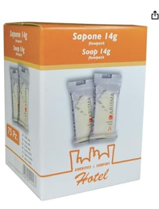 Jaboncitos de 14 gr Flow Packx75ud por 10,67