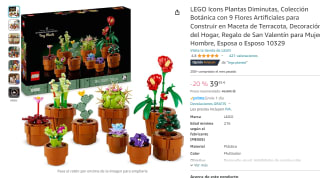 Lego Icons Plantas Diminutas por 39,95€