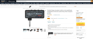 Plugue de Guitarra Elétrica da Tomshin - R$ 76,51