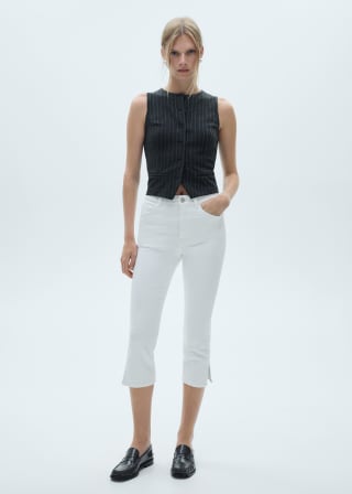 Jeans capri abertura lateral para Mujer por 5.99€
