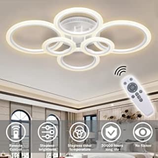 Lampara de techo RUYI Plafón LED regulable por 124,99€