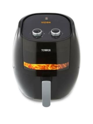 Take a refurbished Tower Vortx Vizion 7L manual air fryer from eBay for £22.49