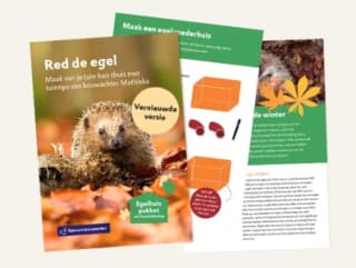 Gratis egelhuispakket van Natuurmonumenten