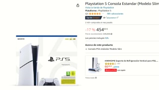 PlayStation 5 Disc Edition (slim versie) voor €454 bij Amazon
