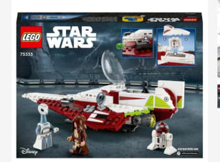 Set Lego Caza estelar Jedi de Obi-Wan Kenobi por 22,49€