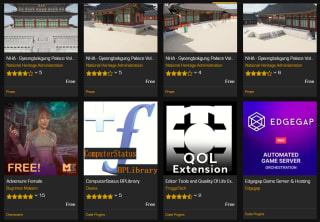 Gratis marketplace assets voor maand januari 2024 via Unrealengine