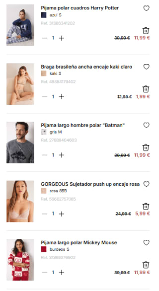 Rebajas hasta 70% + 10% EXTRA en tu compra en Women Secret