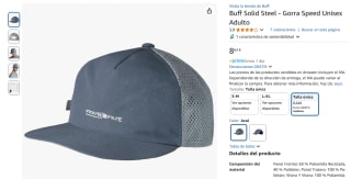 Gorra Buff Solid Steel por 8,64€