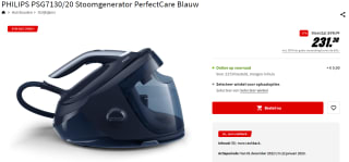 PHILIPS PSG7130/20 Stoomgenerator PerfectCare Blauw voor €231,38 bij de Mediamarkt